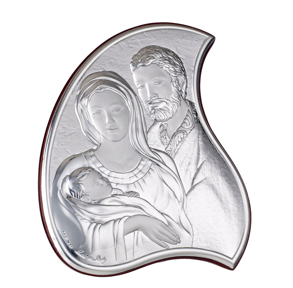 Italian 925 Silver Argento Holy Family Icon #1835
