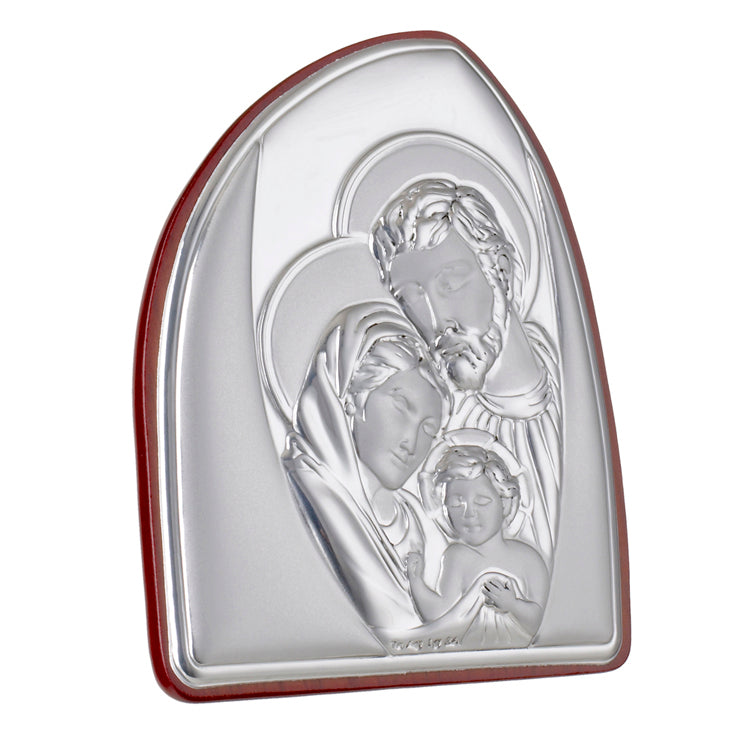Sacra Famiglia Argento 925 Italiano Icona Argento #1945