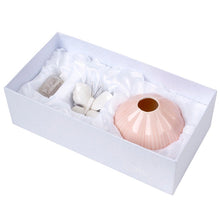 Load image into Gallery viewer, Peach Italian Bone China Aromatherapy Diffuser with Butterfly Top #3241
