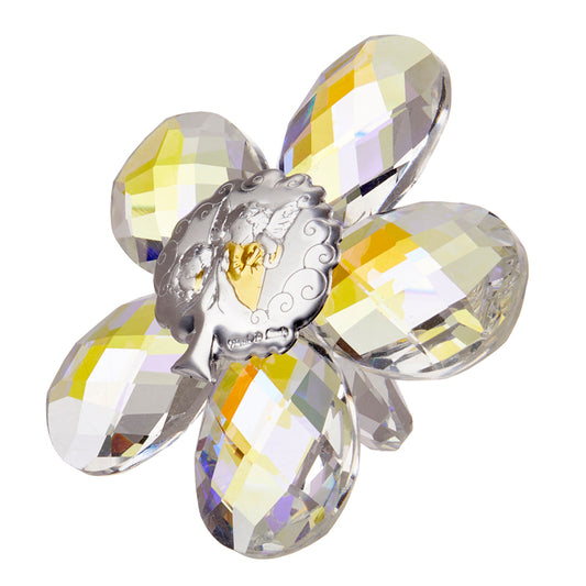 Debora Carlucci 24% Crystal Star Shaped Argento Guardian Angels Icon # 34117