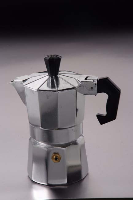 Cafetera de aluminio para espresso de 1 taza #KP100 