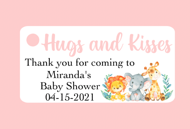 Baby Shower Bigliettini/Etiquetas MMBB-005