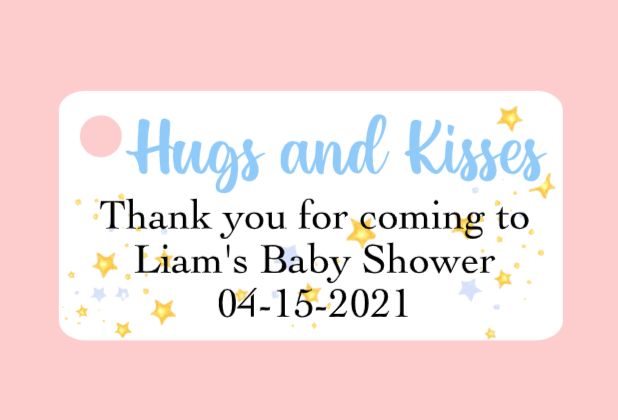 Baby Shower Bigliettini/ Tag MMBB-013