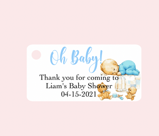 Baby Shower Bigliettini/ Tags MMBB-019