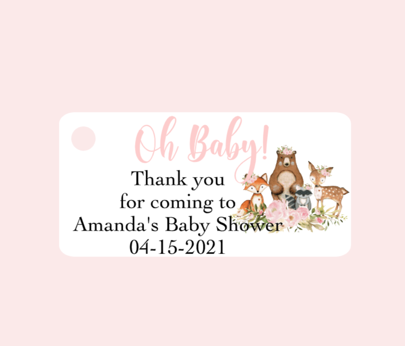 Baby Shower Bigliettini/Etiquetas MMBB-022