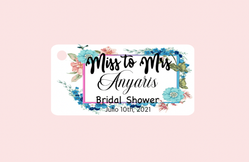 Bridal Shower Bigliettini / Tags MMBS-001