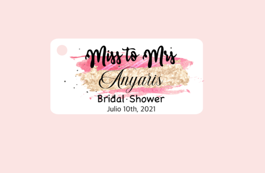 Bridal Shower Bigliettini / Tags MMBS-003