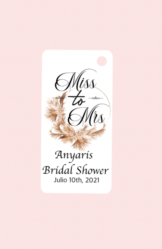 Bridal Shower Bigliettini / Tags MMBS-004