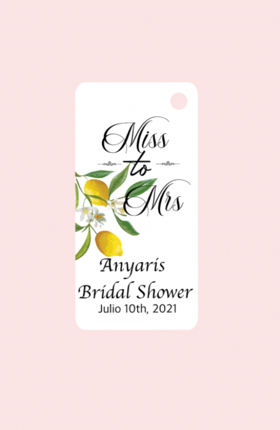 Bridal Shower Bigliettini / Tags MMBS-007
