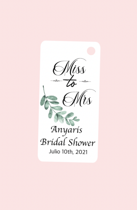 Bridal Shower Bigliettini / Tags MMBS-010