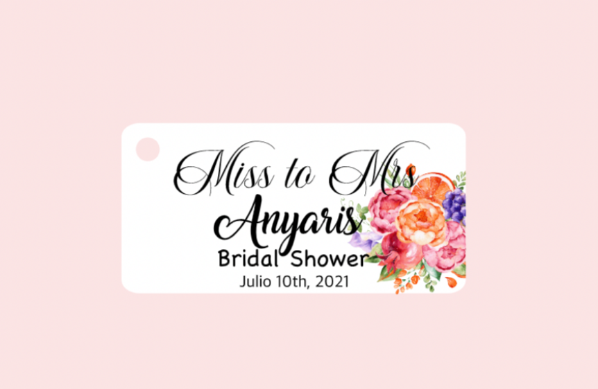 Bridal Shower Bigliettini / Tags MMBS-012
