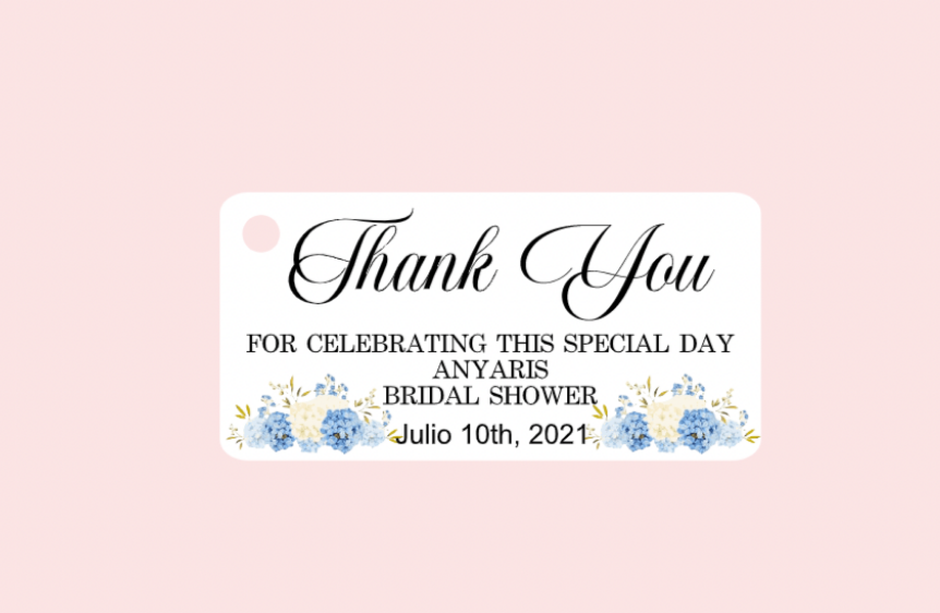 Bridal Shower Bigliettini / Tags MMBS-016