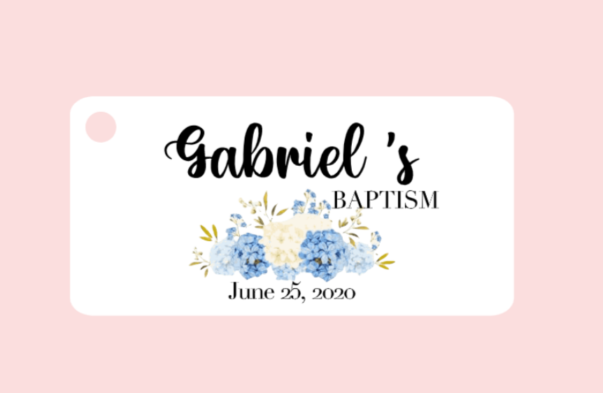 Christening Bigliettini/ Tags MMB-002