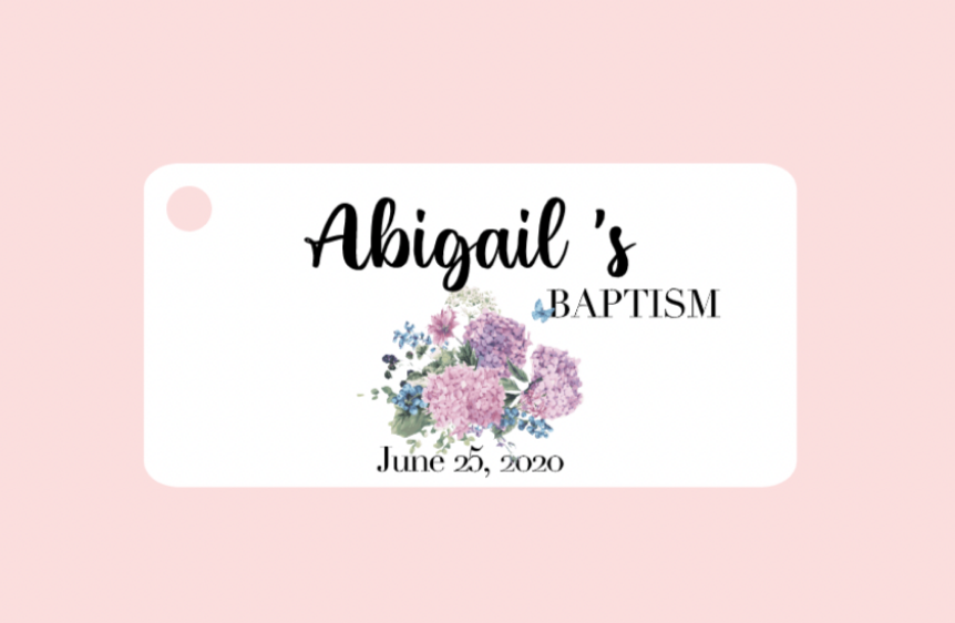 Christening Bigliettini/ Tags MMB-009