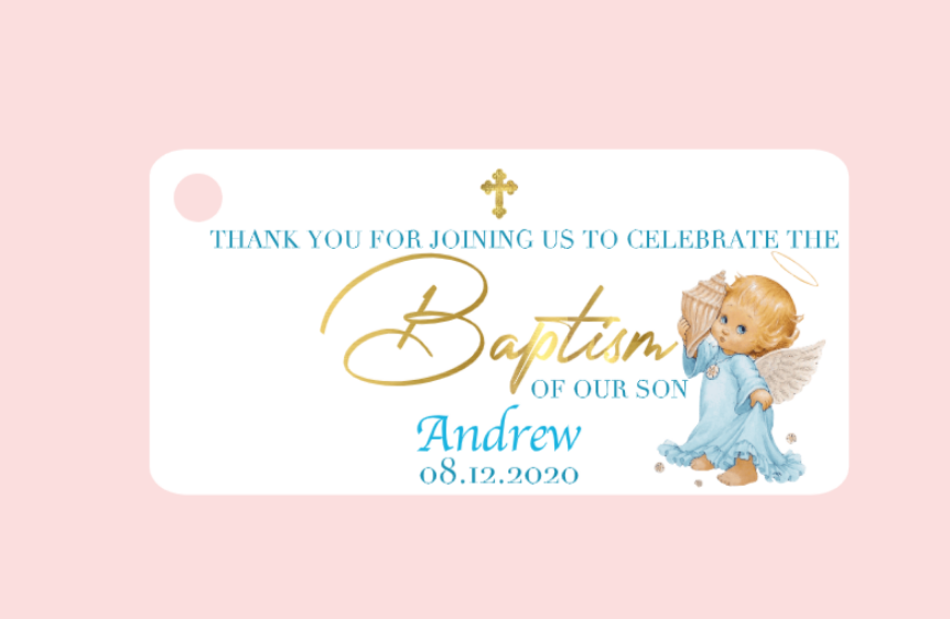 Christening Bigliettini/ Tags MMB-0012