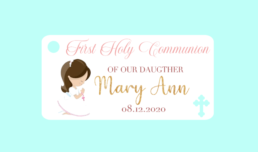 First Holy Communion Bigliettini/ Tags MMFC-003