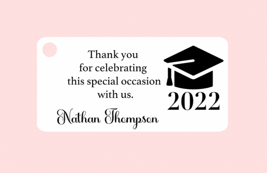 Graduation Tags  MMGR-012  2 x 1