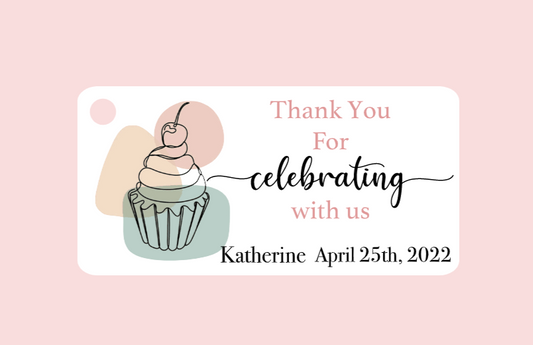 Birthday and Thank you  Tags  MMTH-003