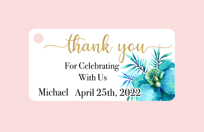 Birthday and Thank you  Tags  MMTH-005
