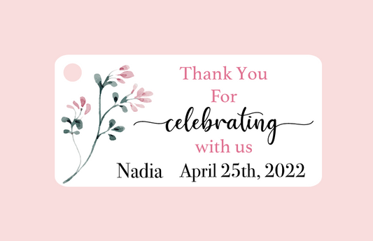Birthday and Thank you  Tags  MMTH-008