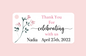 Birthday and Thank you  Tags  MMTH-008
