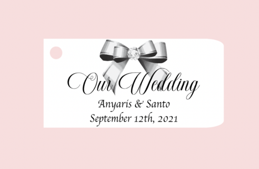 Wedding Favor Bigliettini / Tags MMW-003