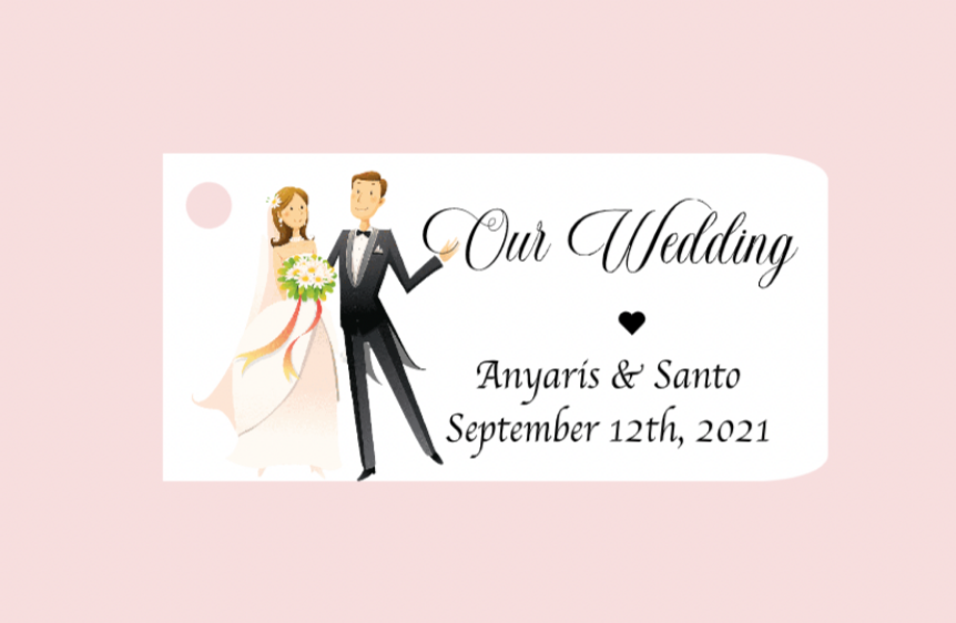 Wedding Favor Bigliettini / Tags MMW-012