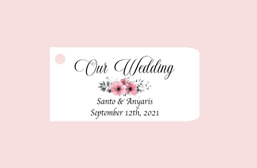 Wedding Favor Bigliettini / Tags MMW-014