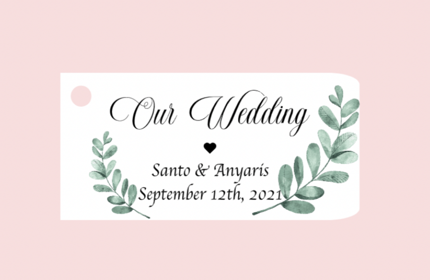 Wedding Favor Bigliettini / Tags MMW-021