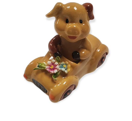 Favores de fiesta de bebé de porcelana #7D3072