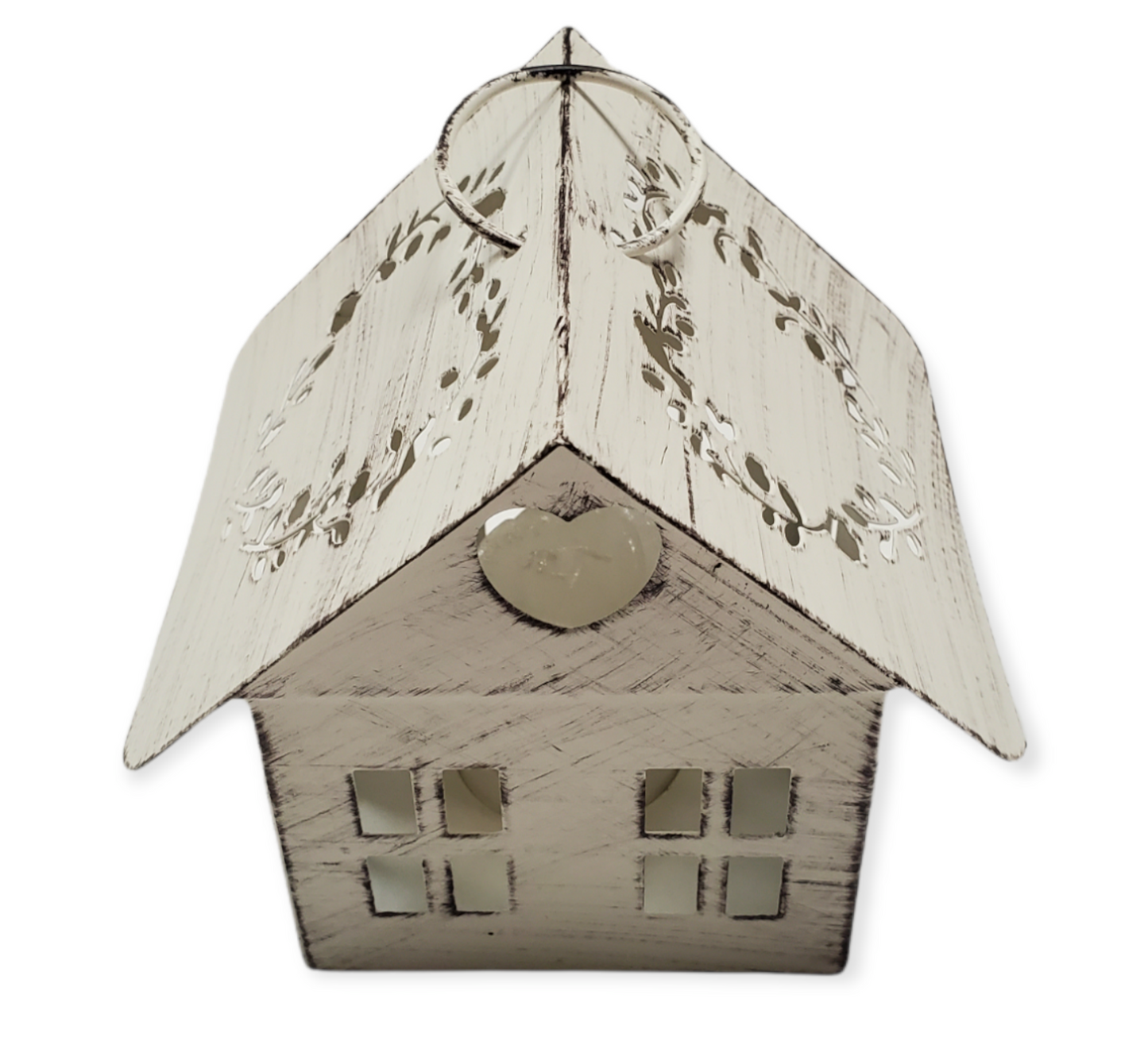 Lanterna in metallo Tea Light House # 34052
