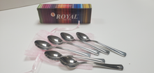 Load image into Gallery viewer, Stainless Steel  Tea Spoon  Set of 6  #SP001
