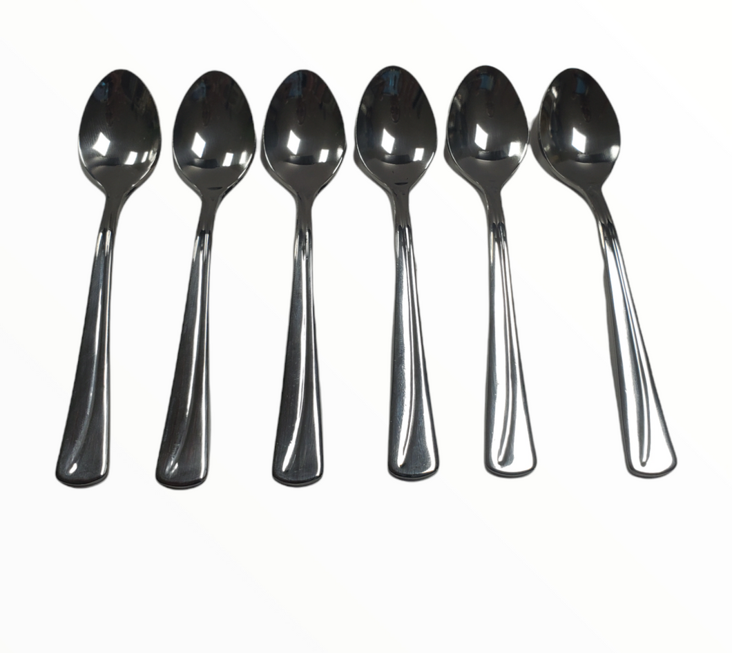 Stainless Steel  Tea Spoon  Set of 6  #SP001