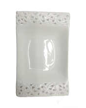 Load image into Gallery viewer, Debora Carlucci Ivory Porcelain Rectangle Candy Dish  DC-34011
