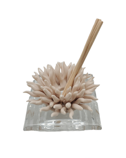 Debora Carlucci Ivory Coral Crystal Base Aromatherapy Diffuser w/ Scent #DC2685