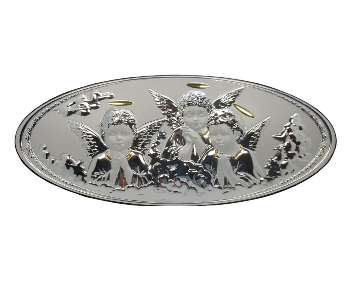 Panorama Argenti Guardian Angels Italian 925 Silver Argento Icon #1821