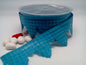 Italian Confetti Flower Ribbon Turquoise #H745-110